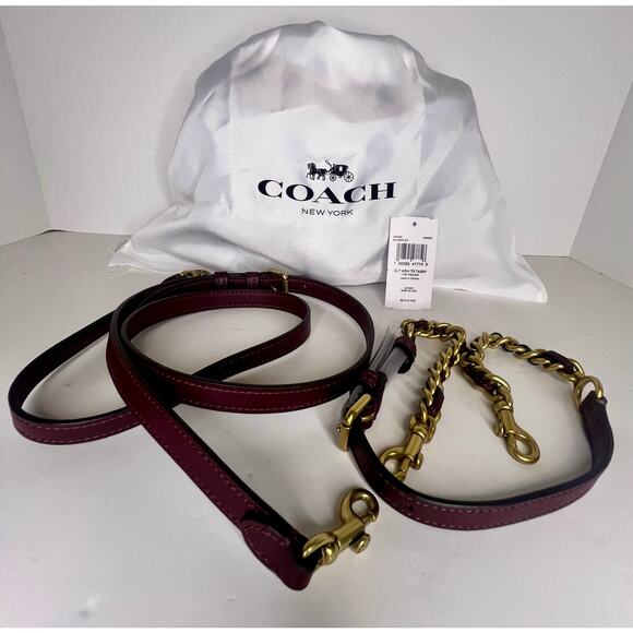 Coach Times Square Tabby 20 Merlot - Picture 10 of 10